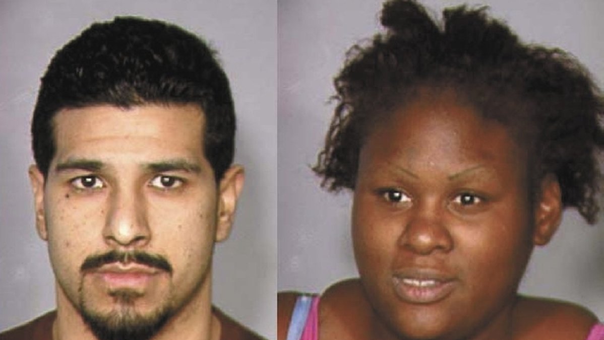 Alexis Garcia och Carlisa Brookins hade sex i bussen på väg till fängelset.
